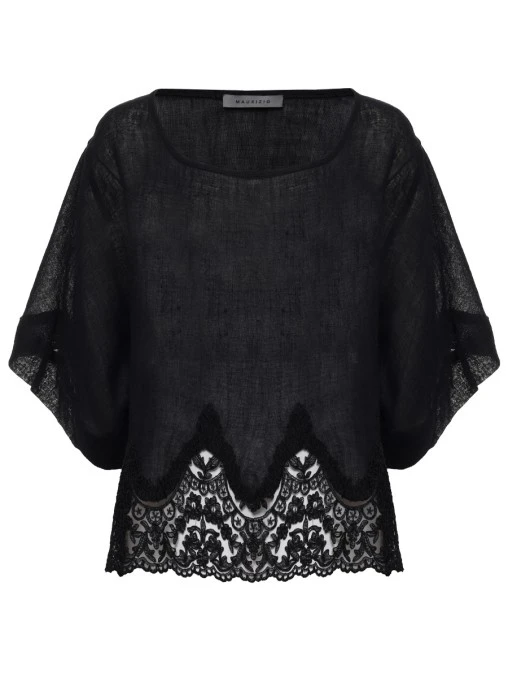 Блуза льняная MAURIZIO