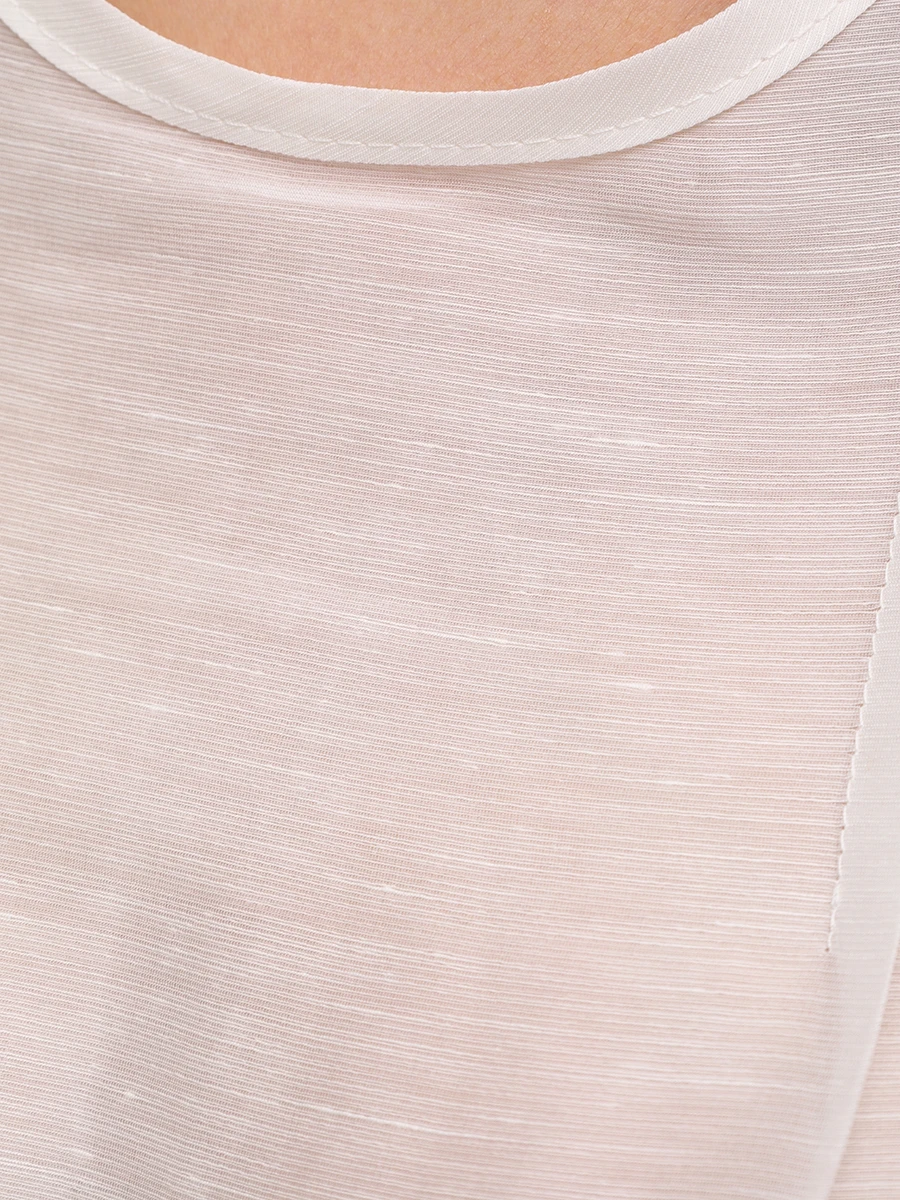 Платье изо льна и шелка