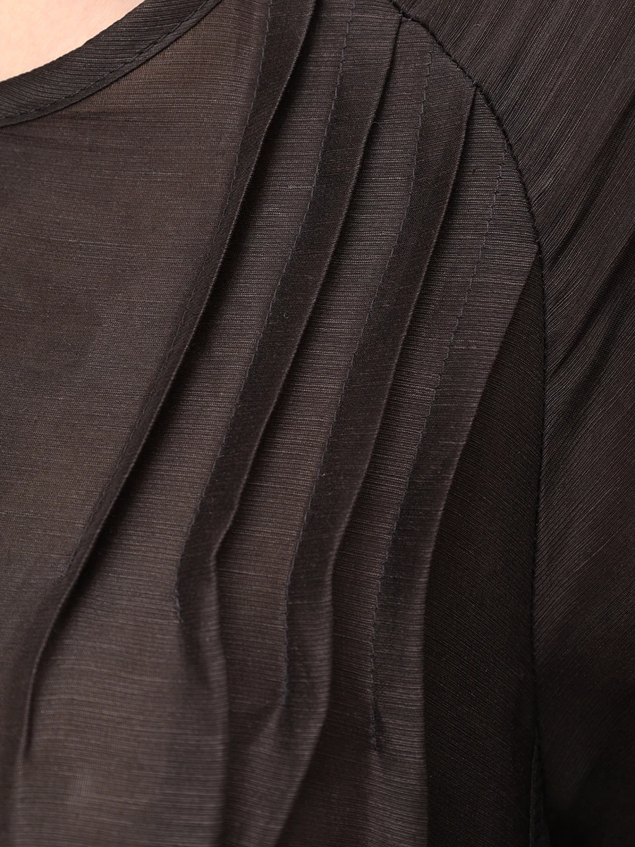 Платье изо льна и шелка