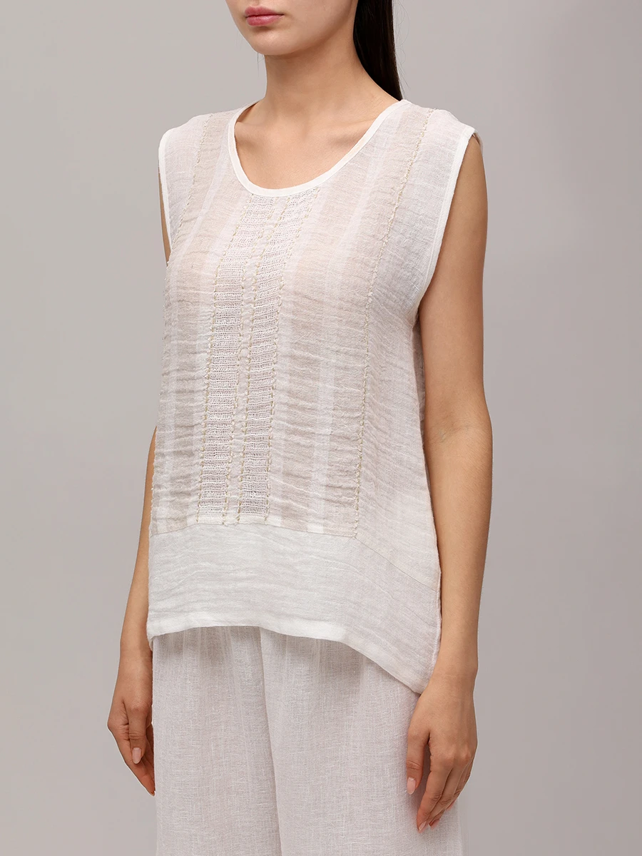 Топ льняной