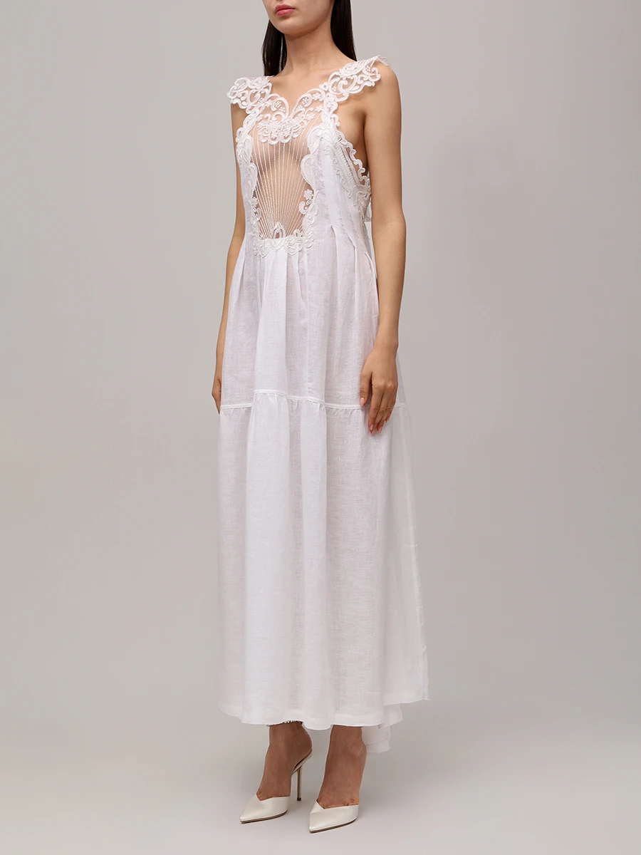 Платье льняное