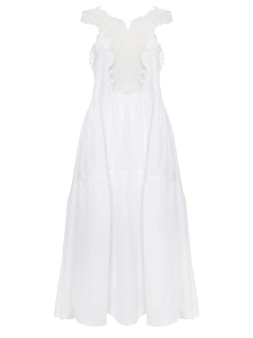 Платье льняное MAURIZIO