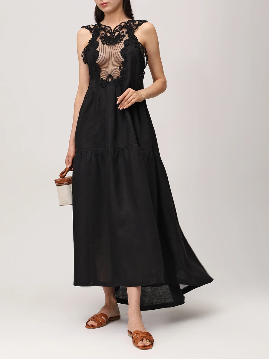 Платье льняное