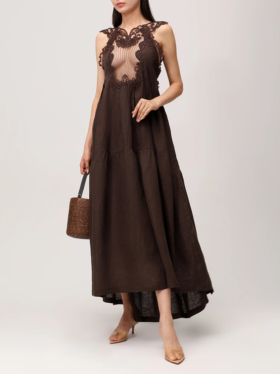 Платье льняное