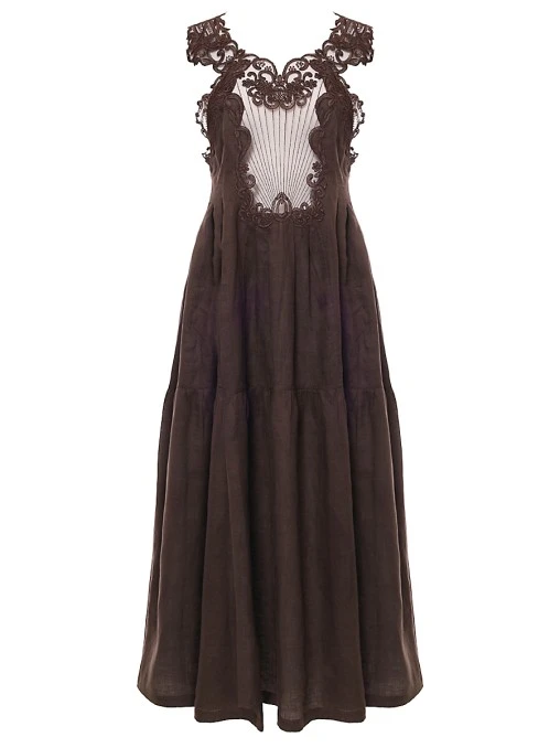 Платье льняное MAURIZIO