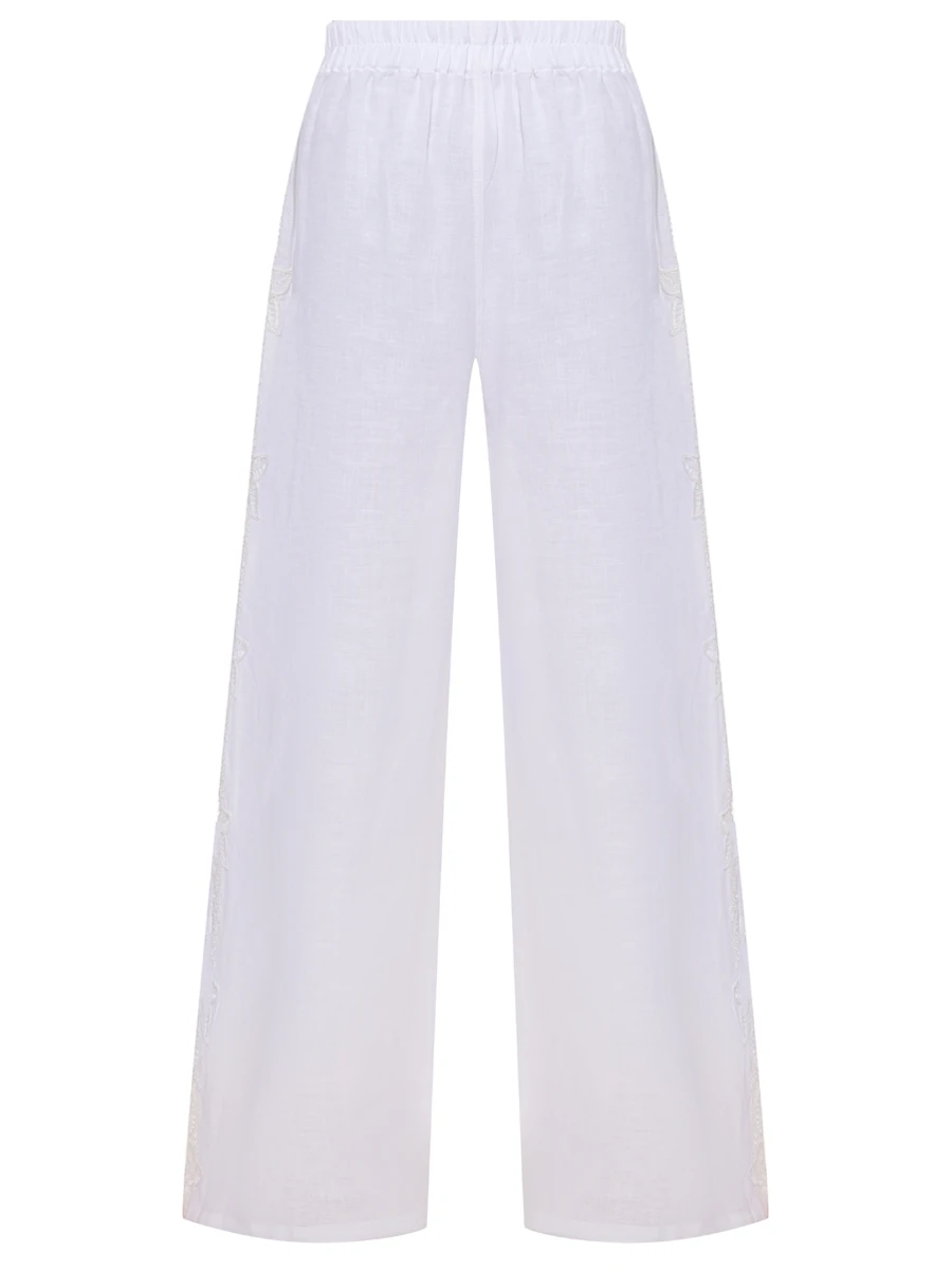 Брюки льняные