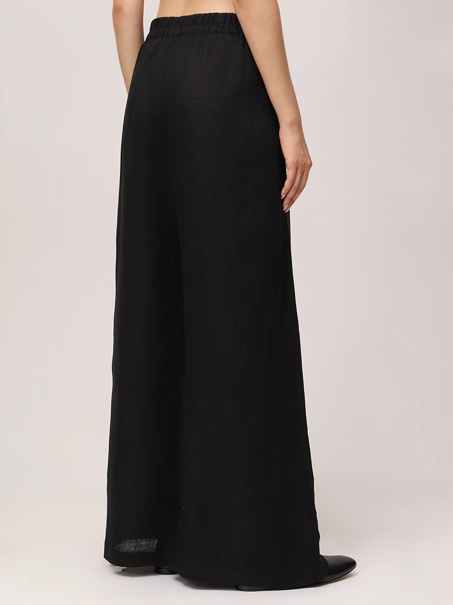 Брюки льняные