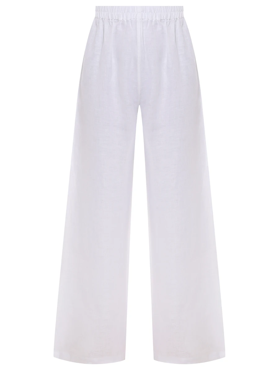 Брюки льняные