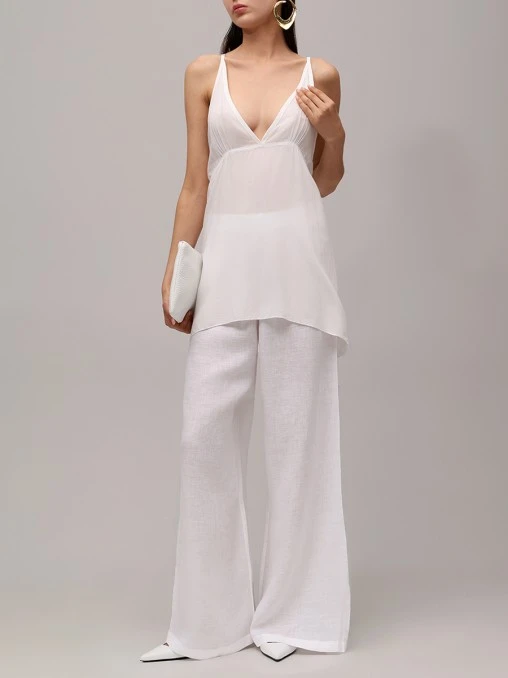 Брюки льняные MAURIZIO