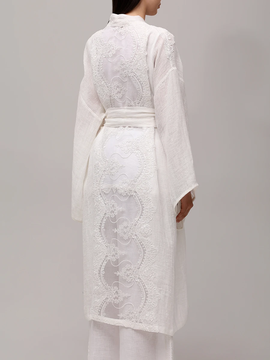 Кимоно льняное