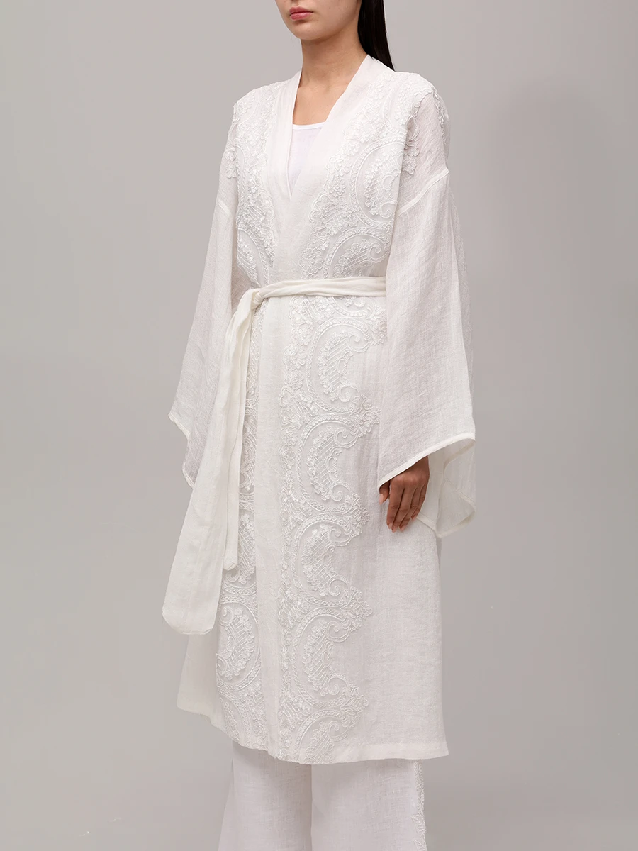 Кимоно льняное