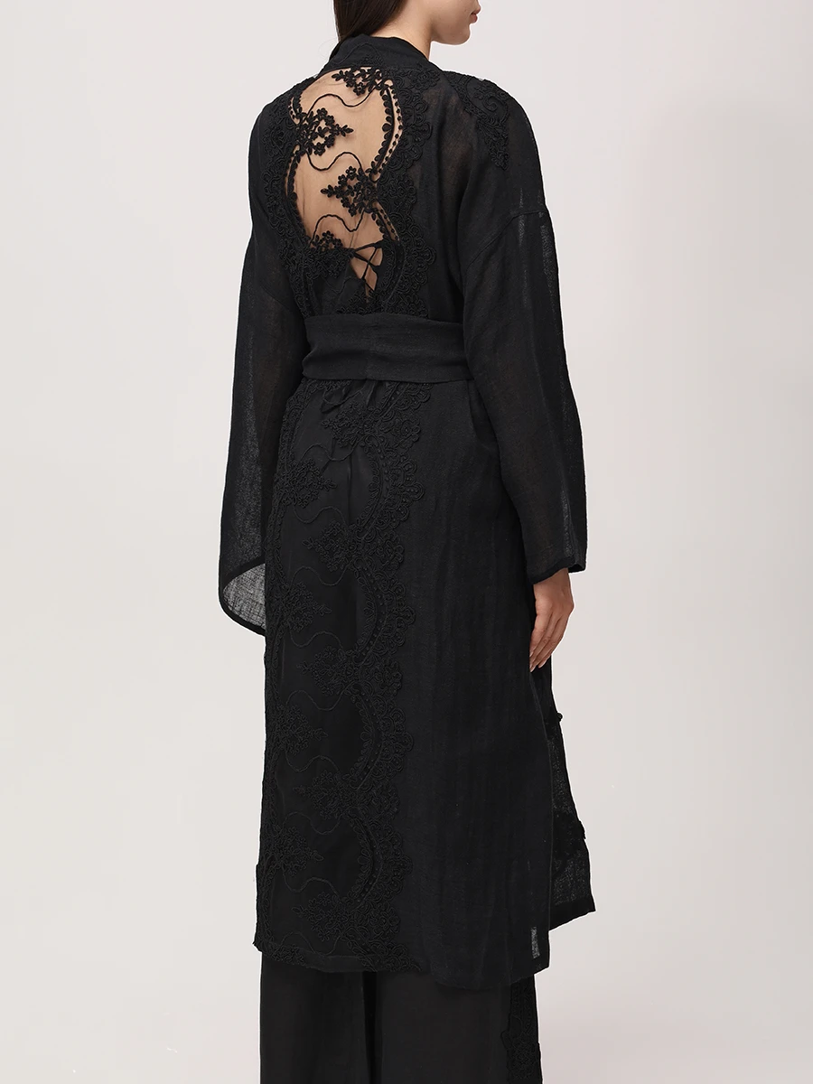 Кимоно льняное