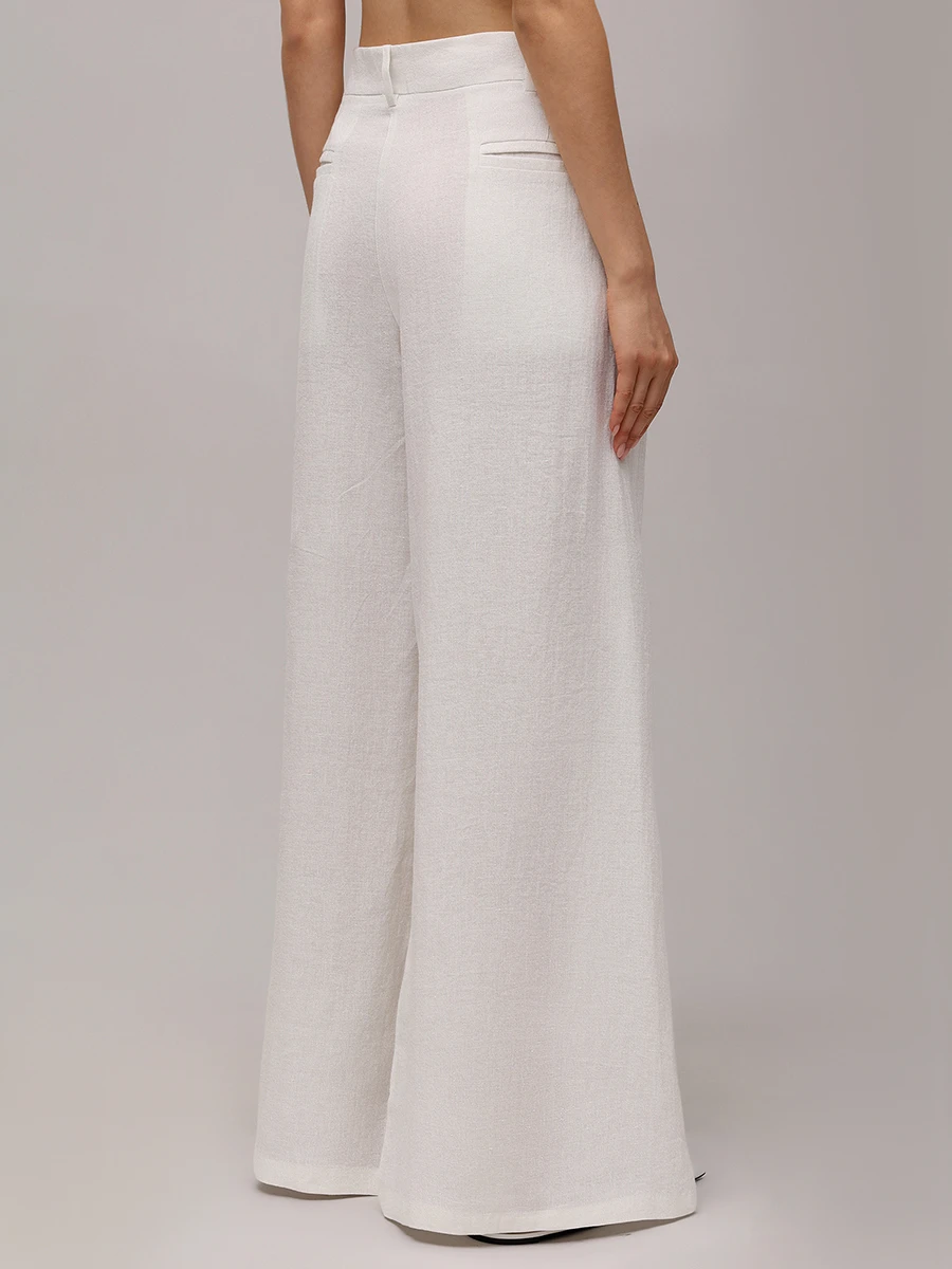 Брюки льняные