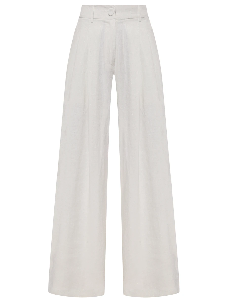 Брюки льняные