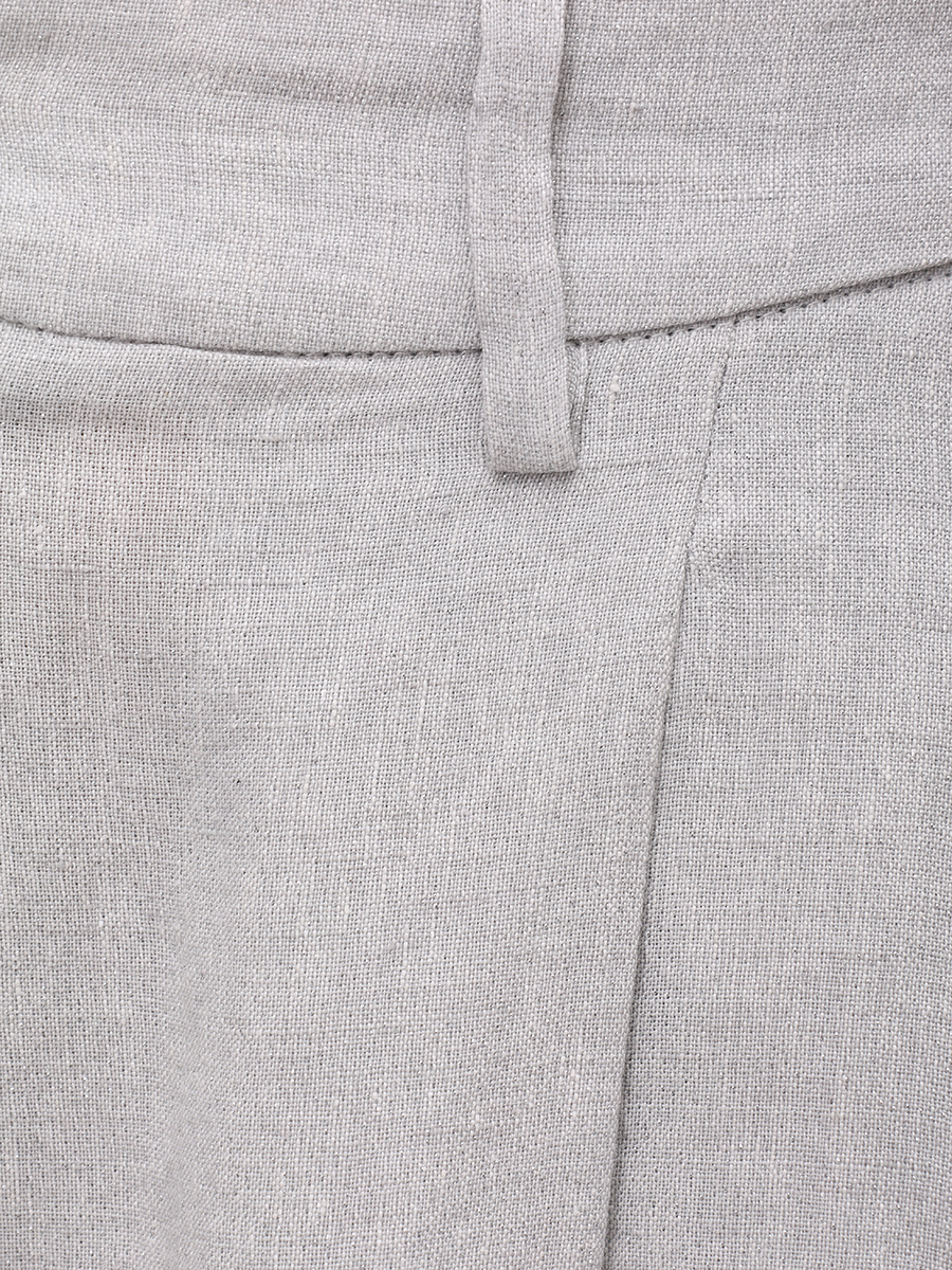 Брюки льняные