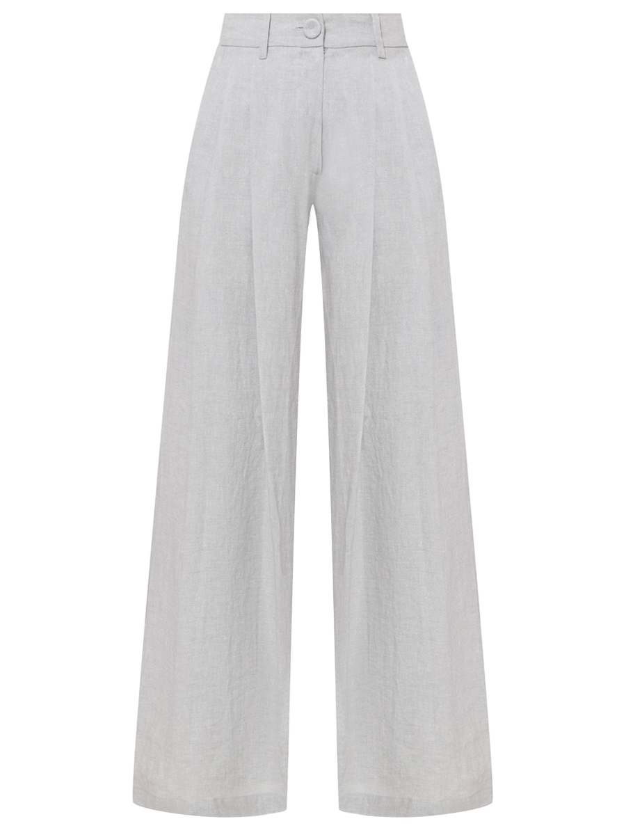 Брюки льняные