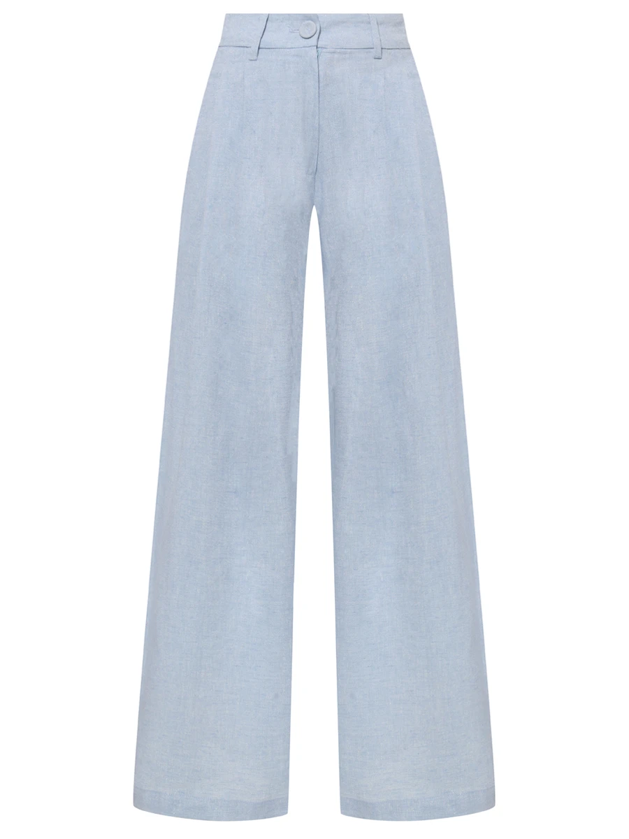 Брюки льняные