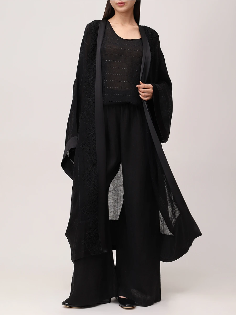 Кардиган льняной