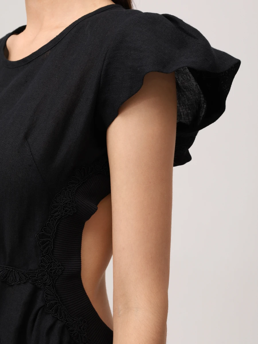 Платье льняное