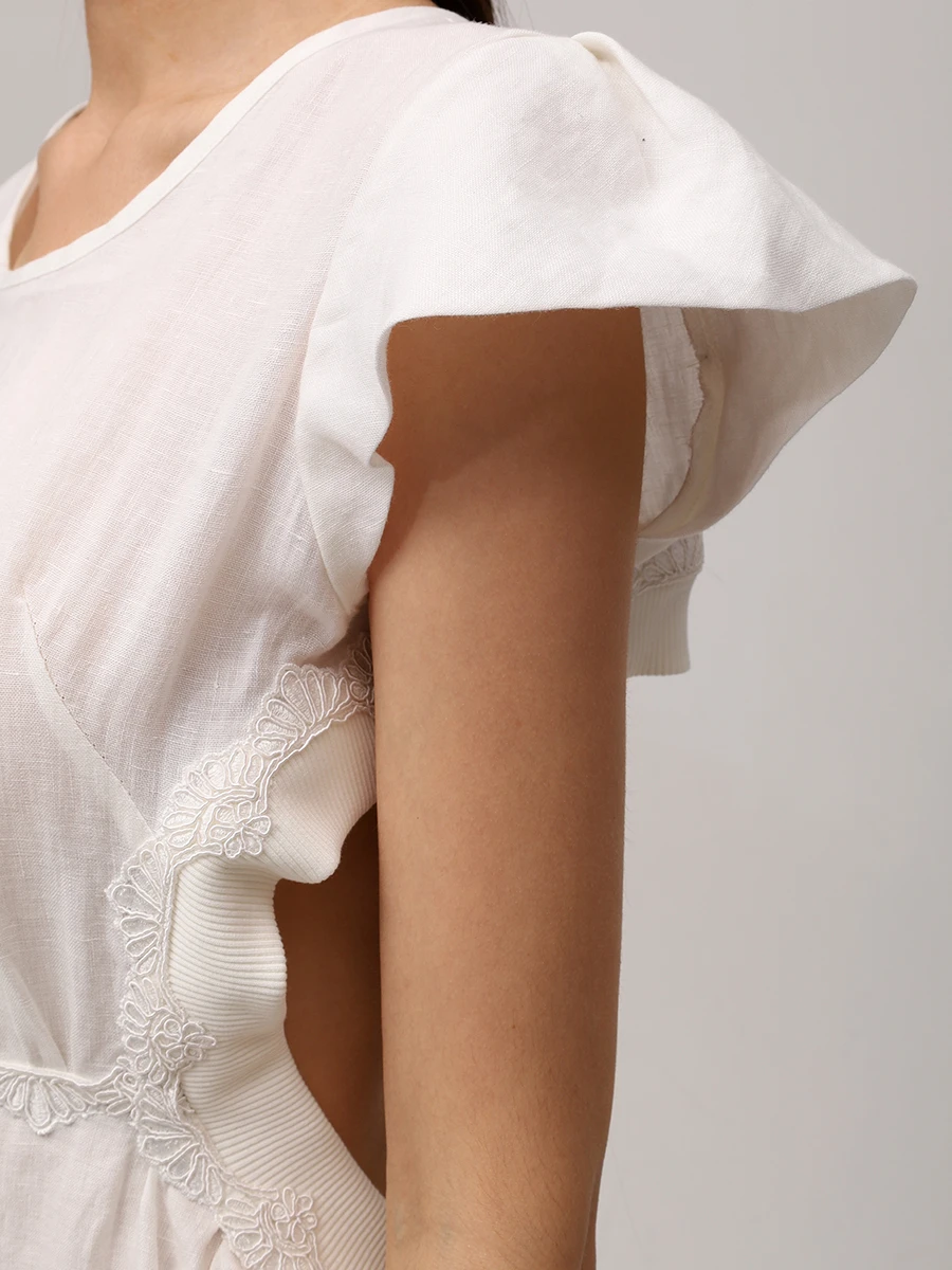 Платье льняное