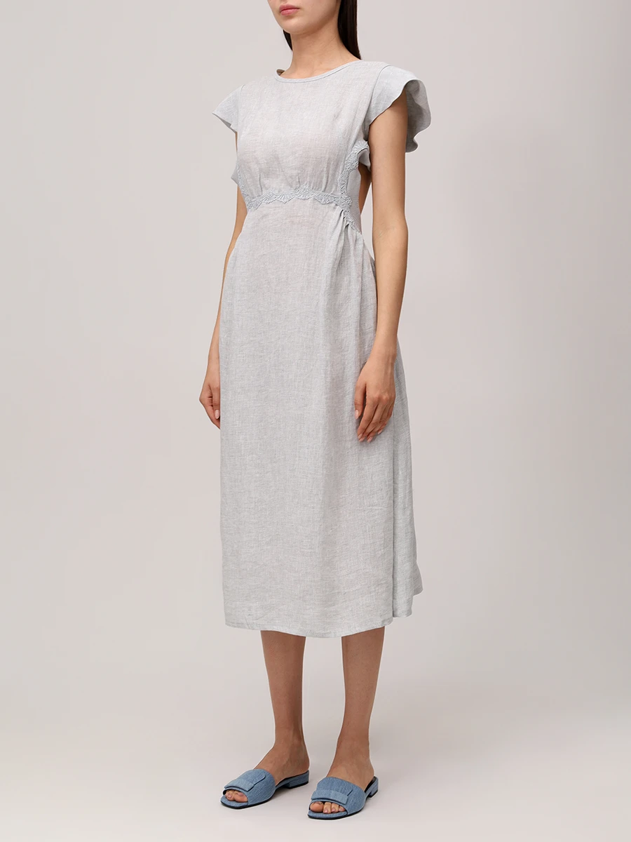 Платье льняное