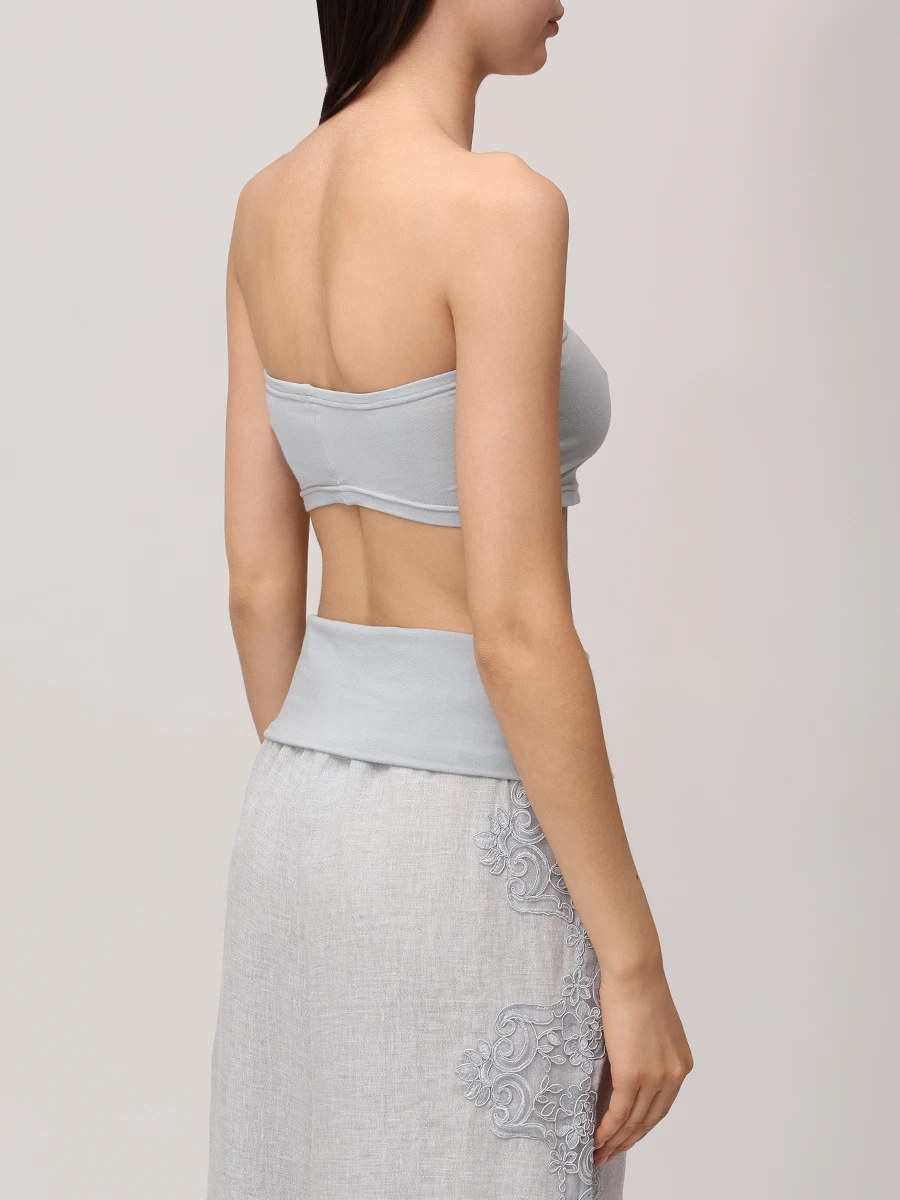 Топ-бандо однотонный