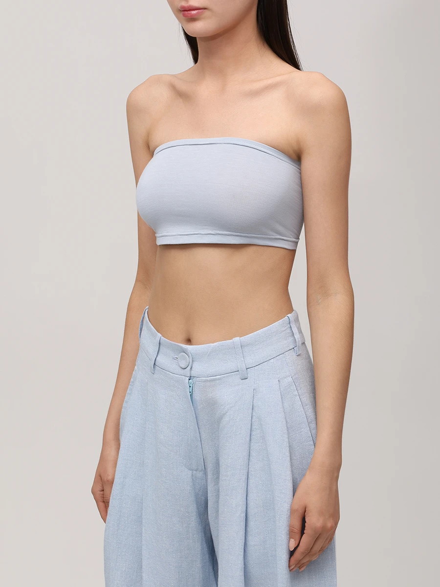 Топ-бандо однотонный