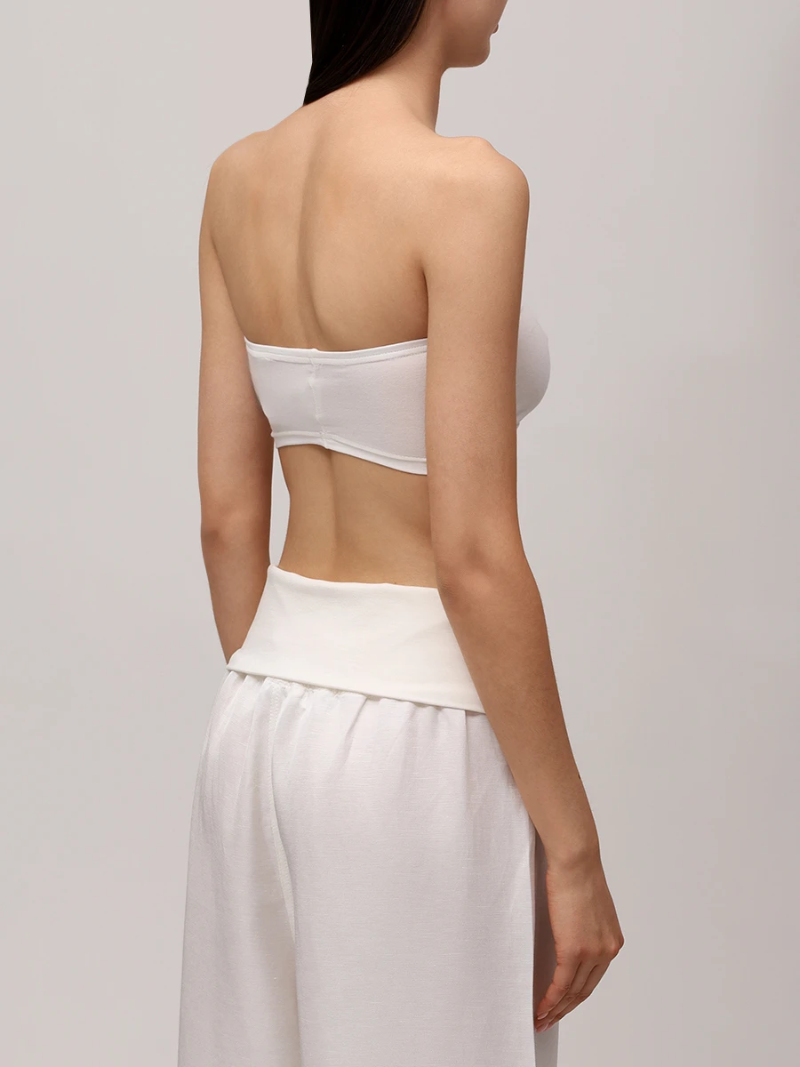 Топ-бандо однотонный