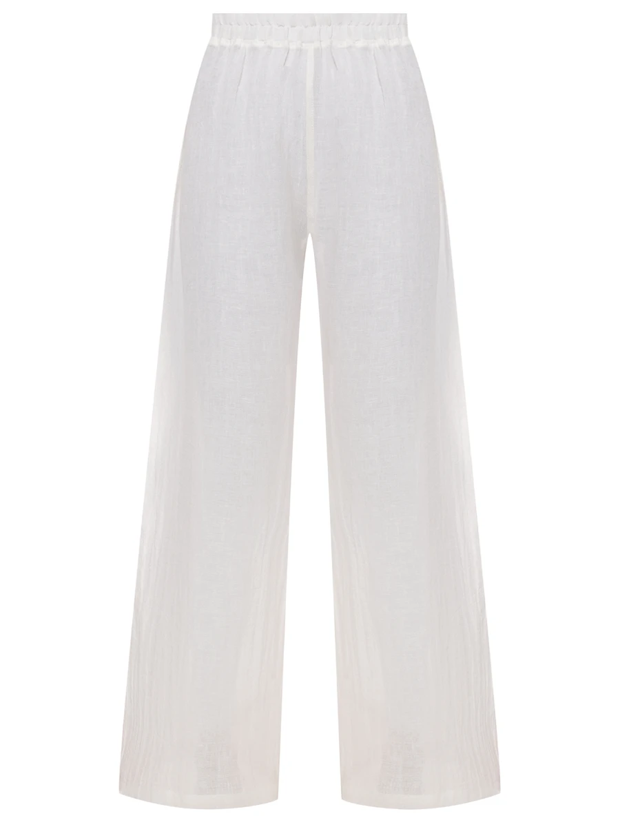 Брюки льняные