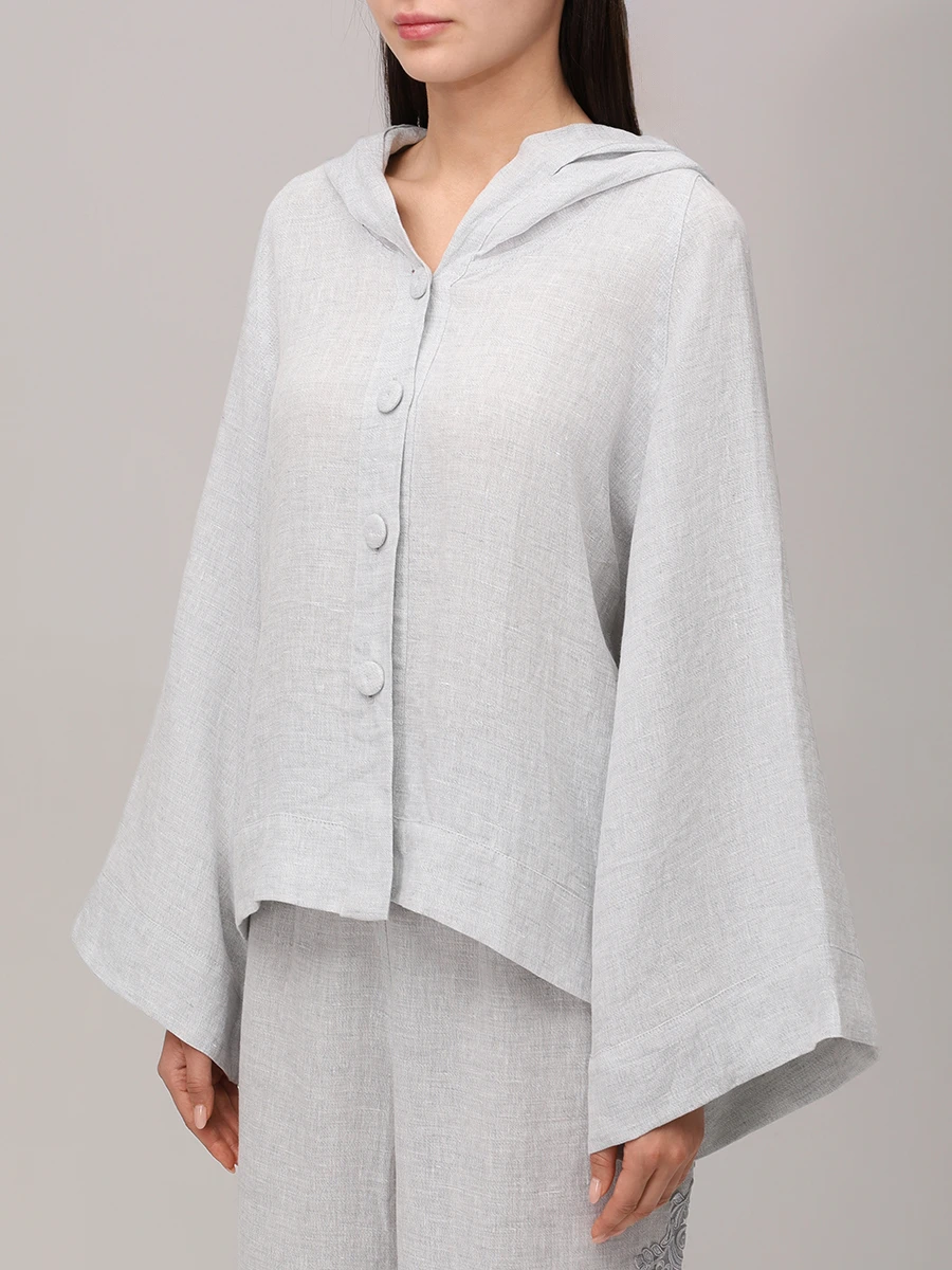 Блуза льняная
