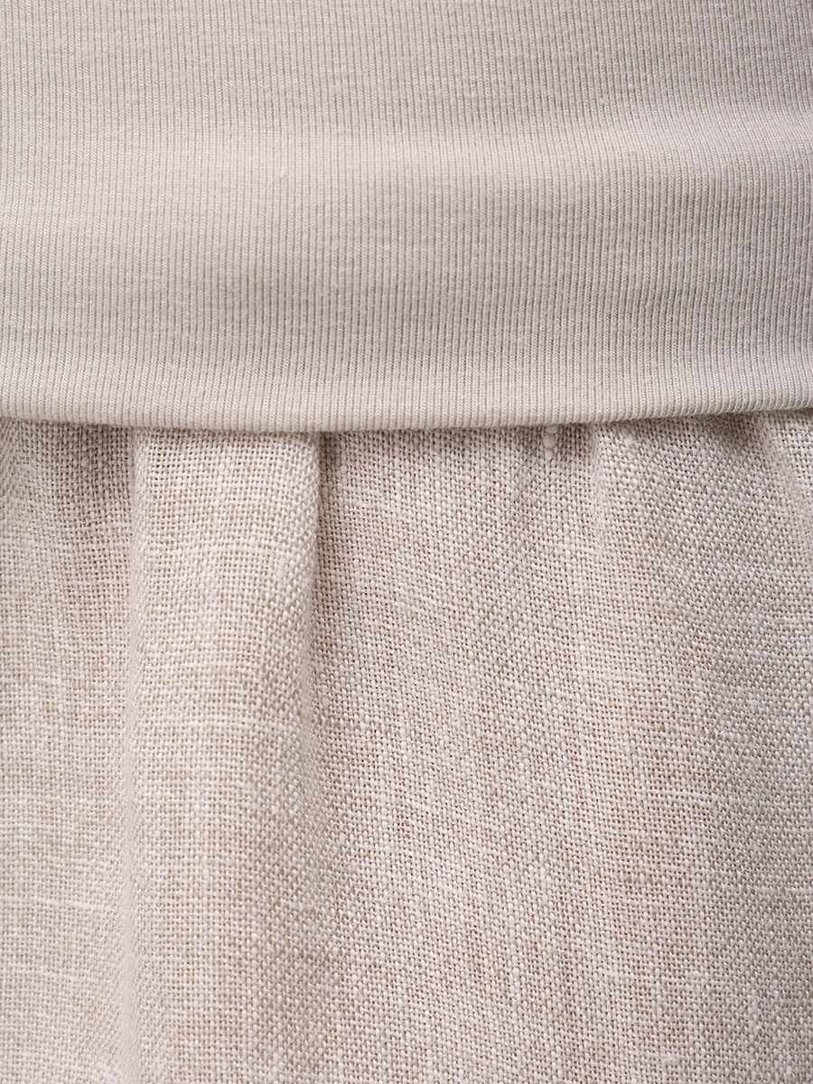 Брюки льняные