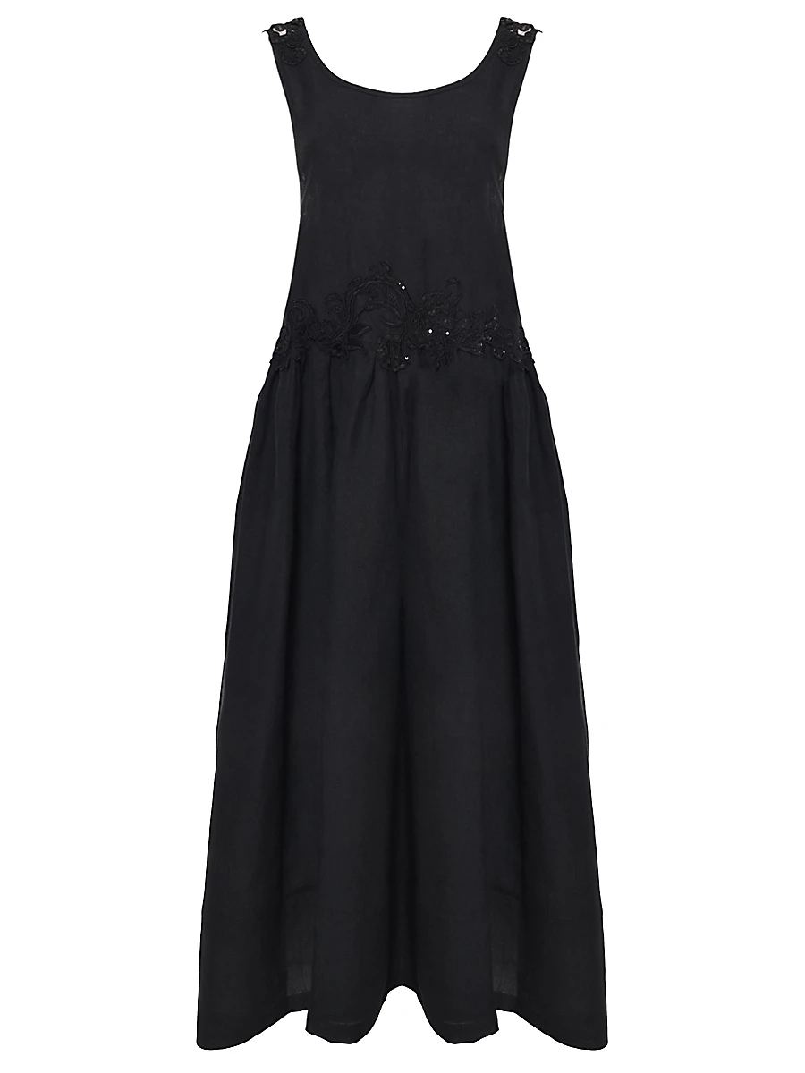 Платье льняное