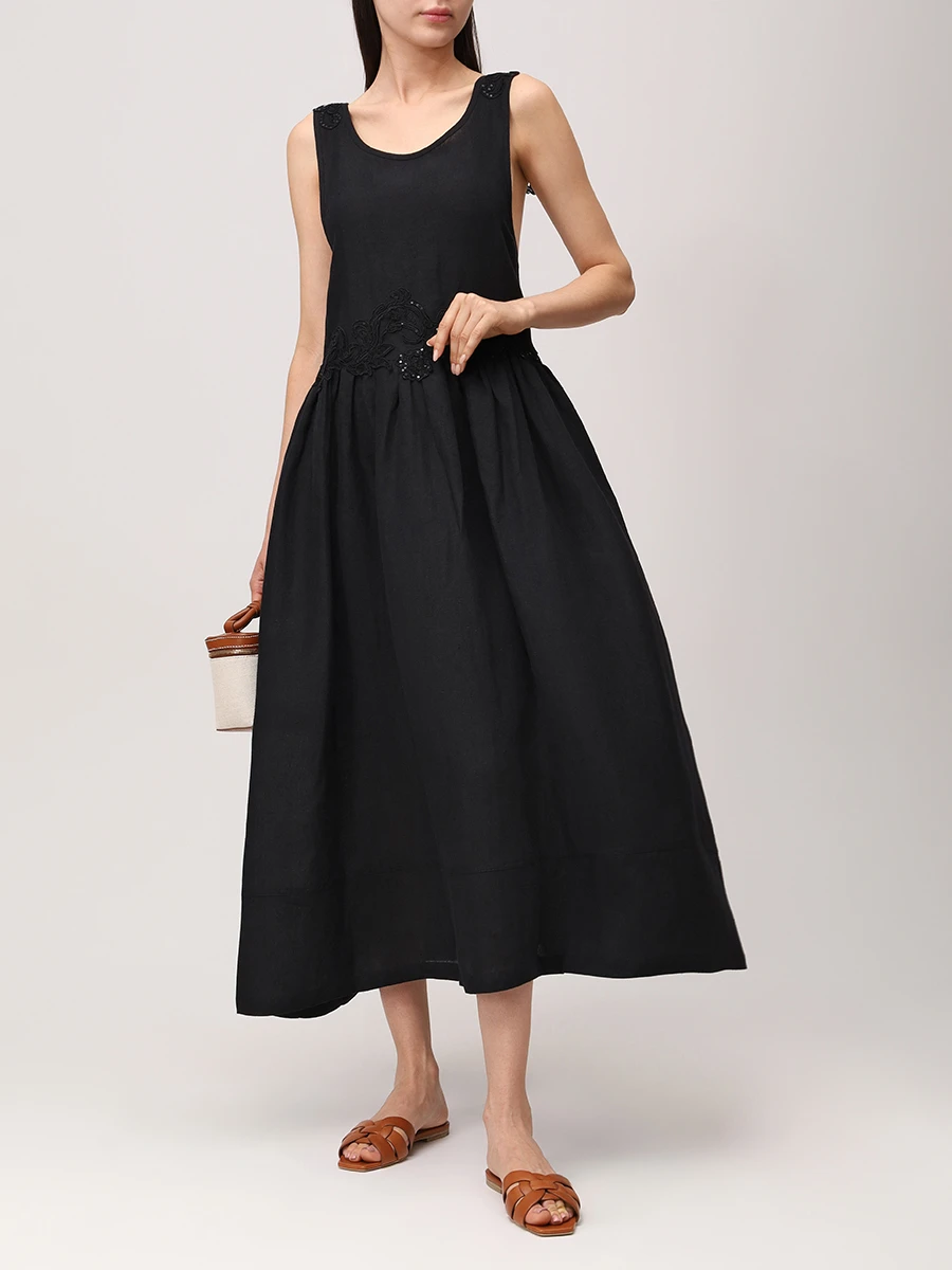 Платье льняное