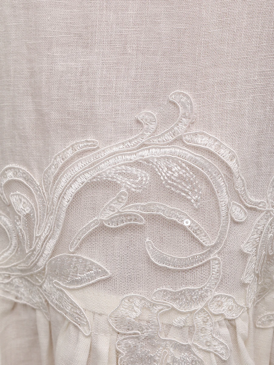 Платье льняное