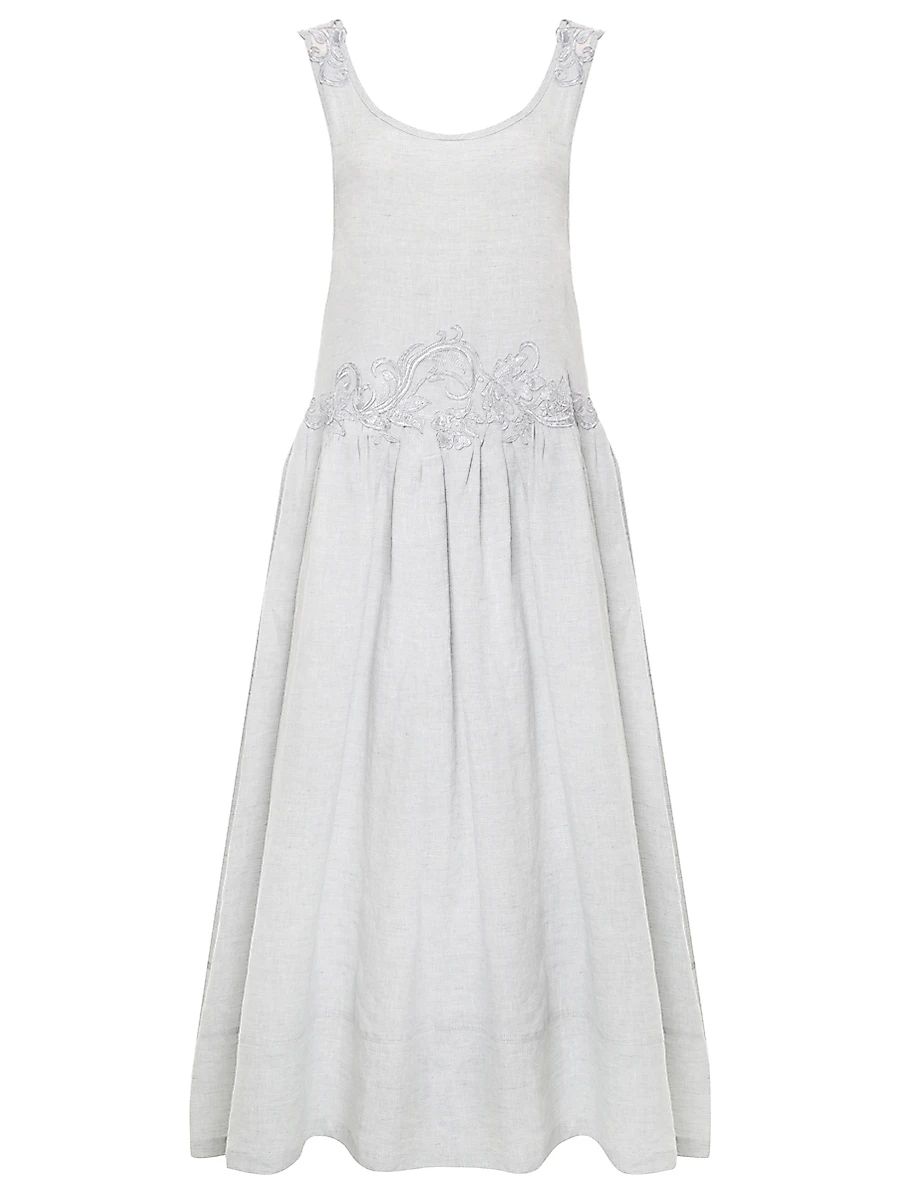 Платье льняное