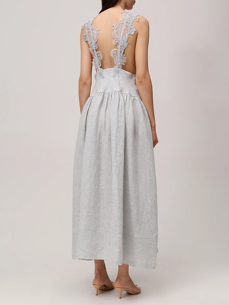 Платье льняное