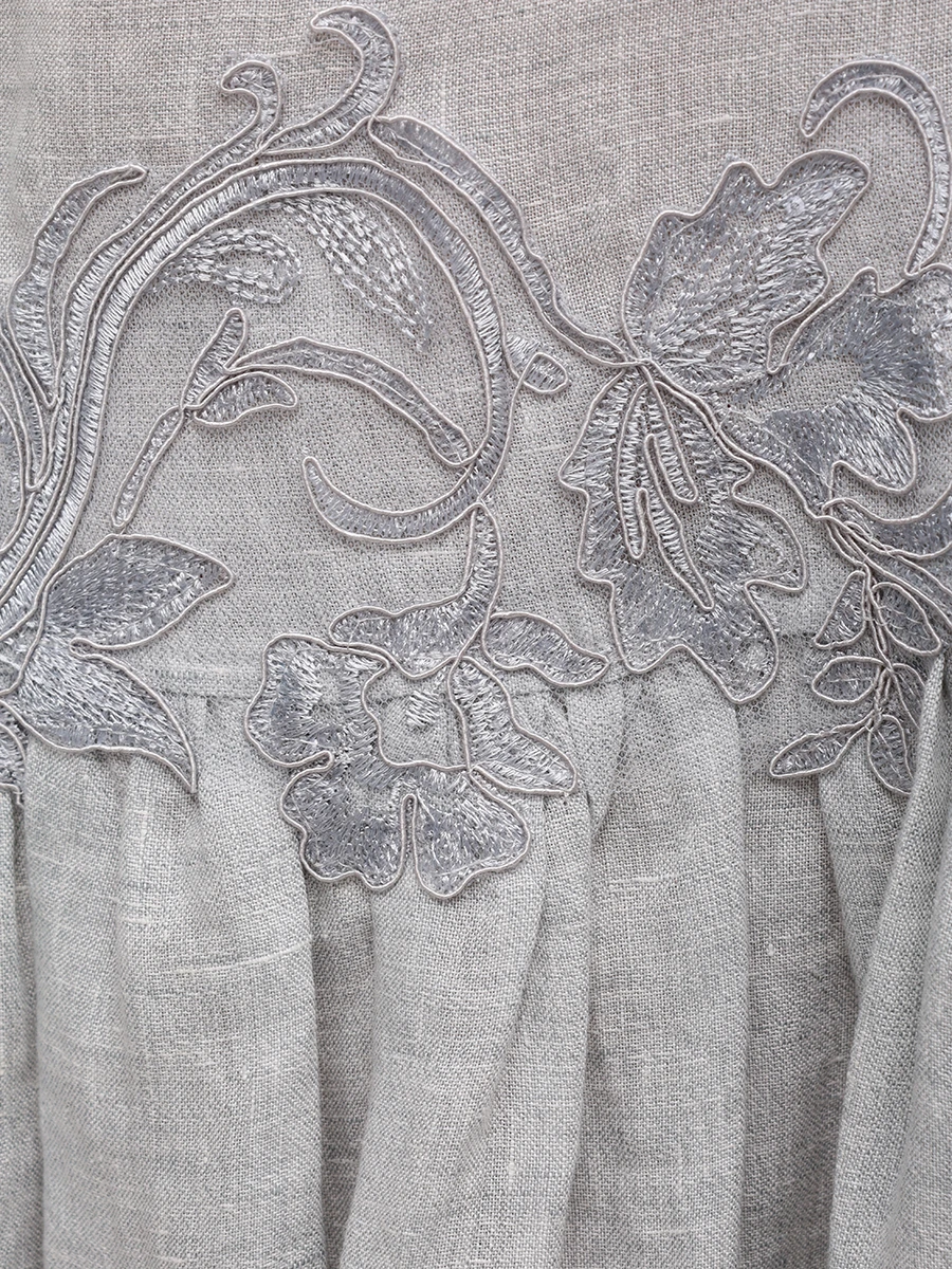 Платье льняное