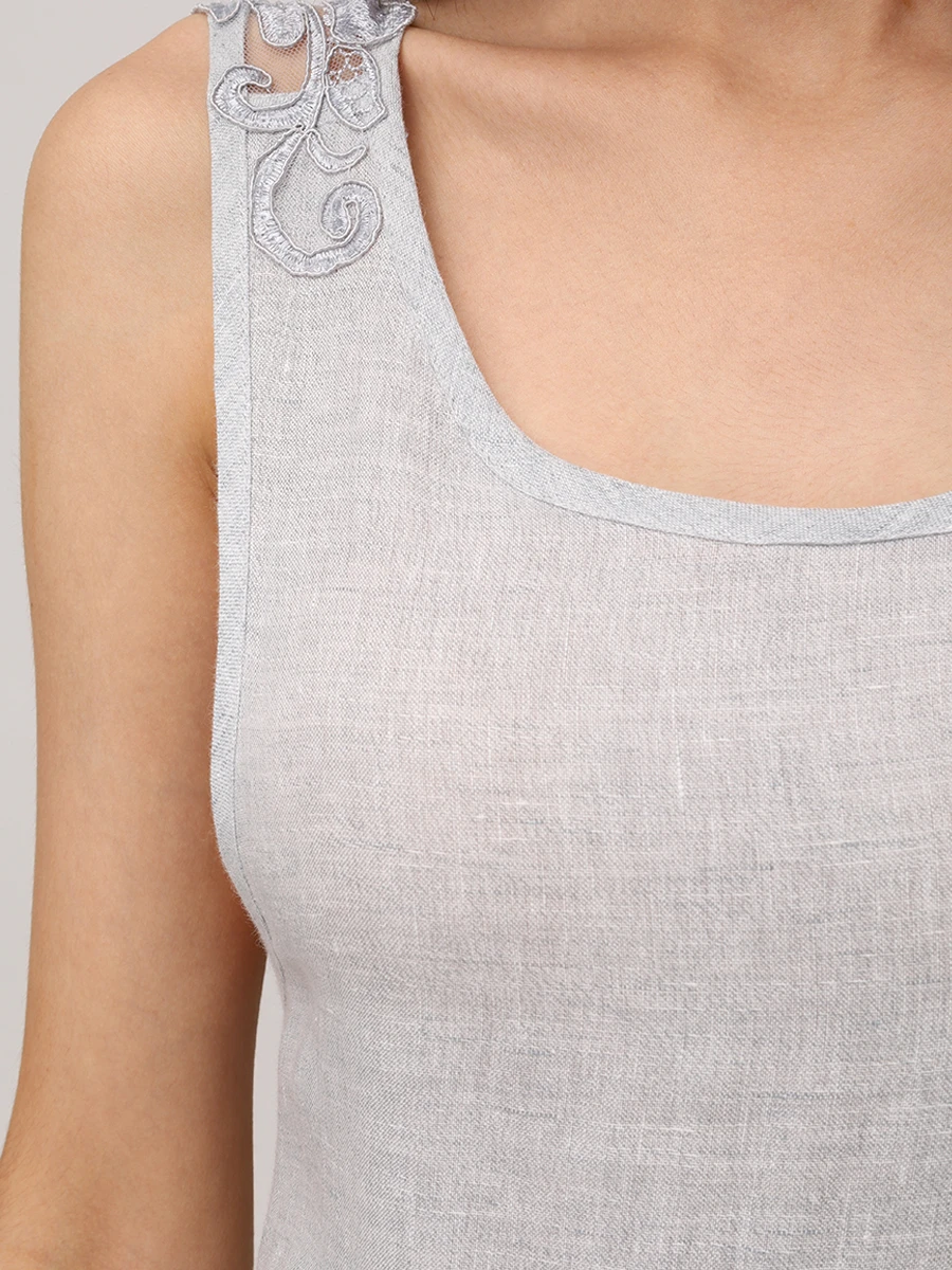 Платье льняное