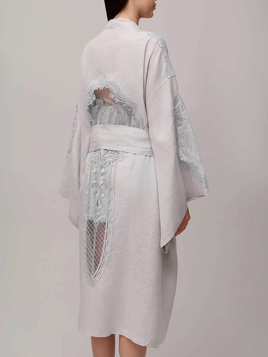 Кардиган льняной