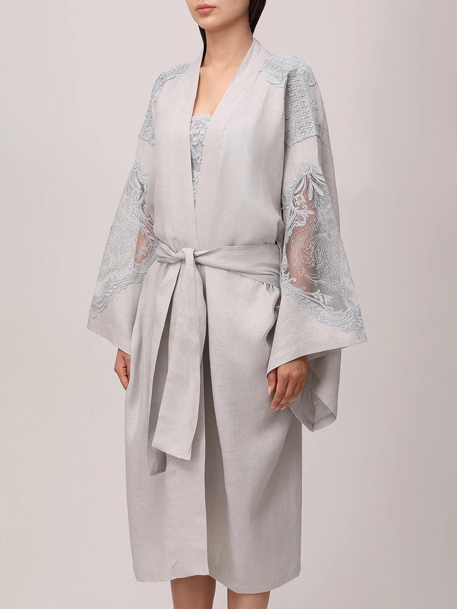 Кардиган льняной