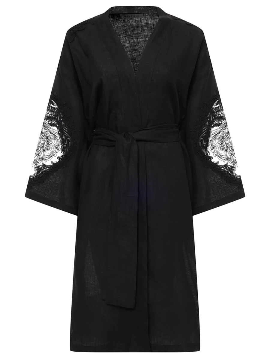 Кимоно изо льна и вискозы