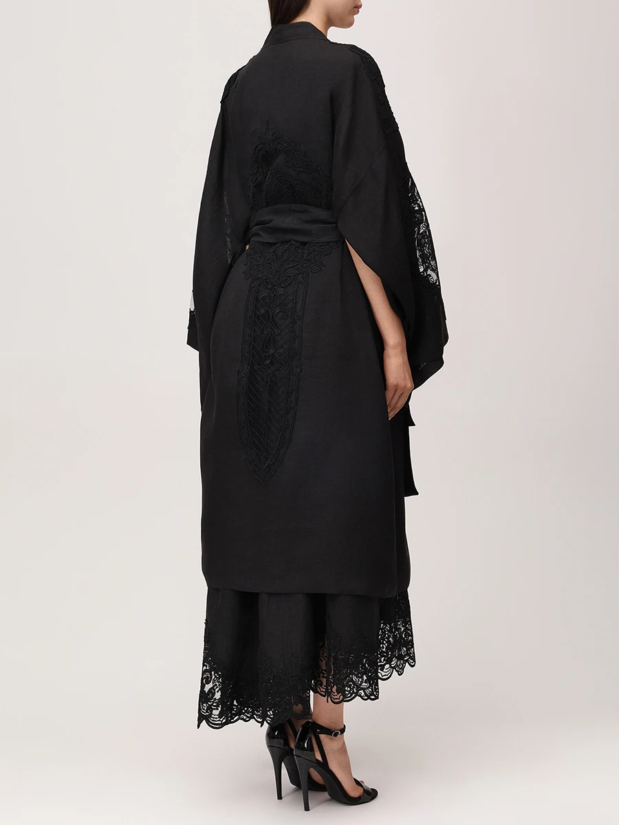 Кимоно изо льна и вискозы