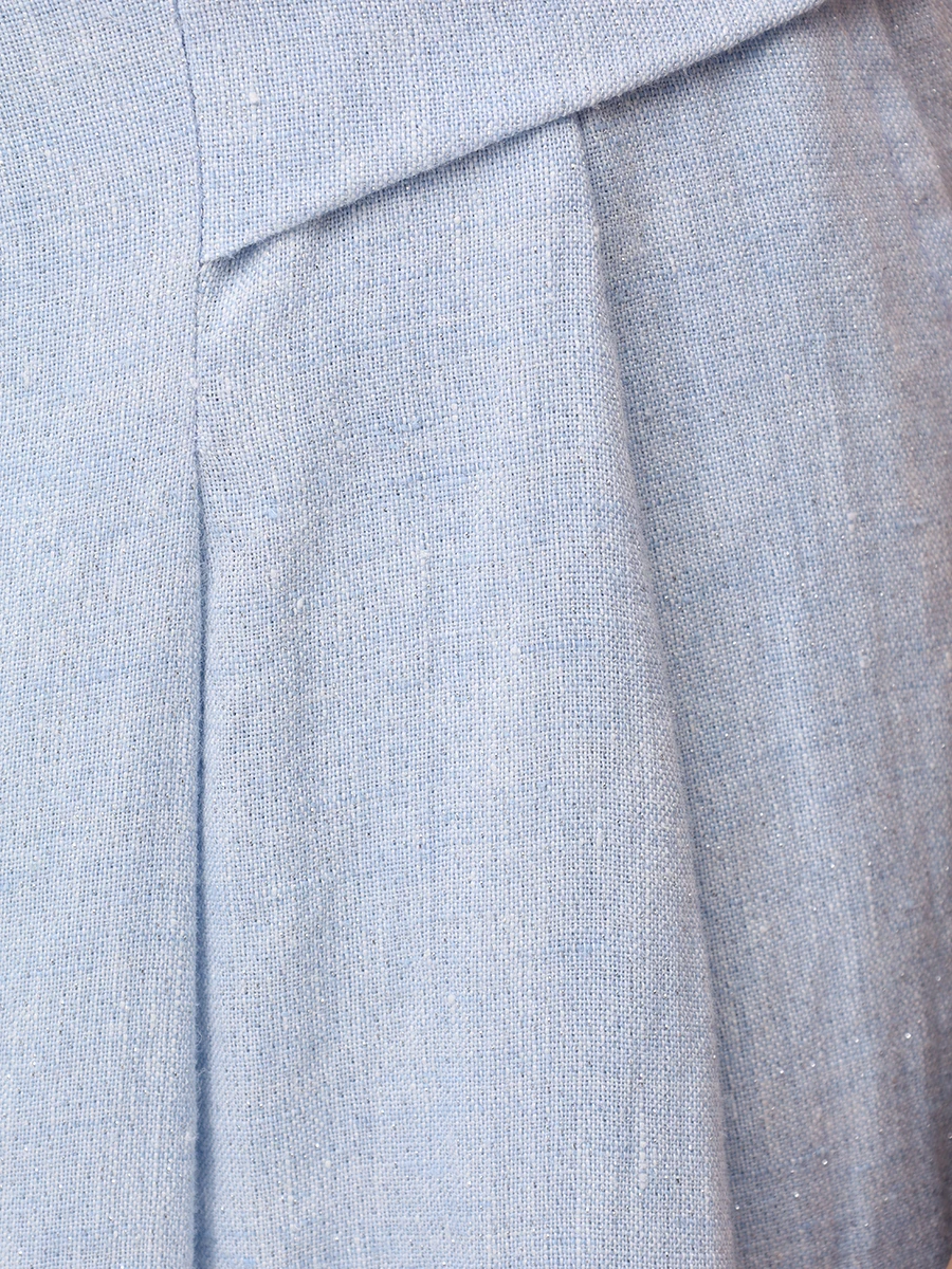 Брюки льняные