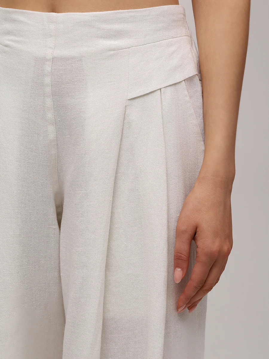 Брюки льняные