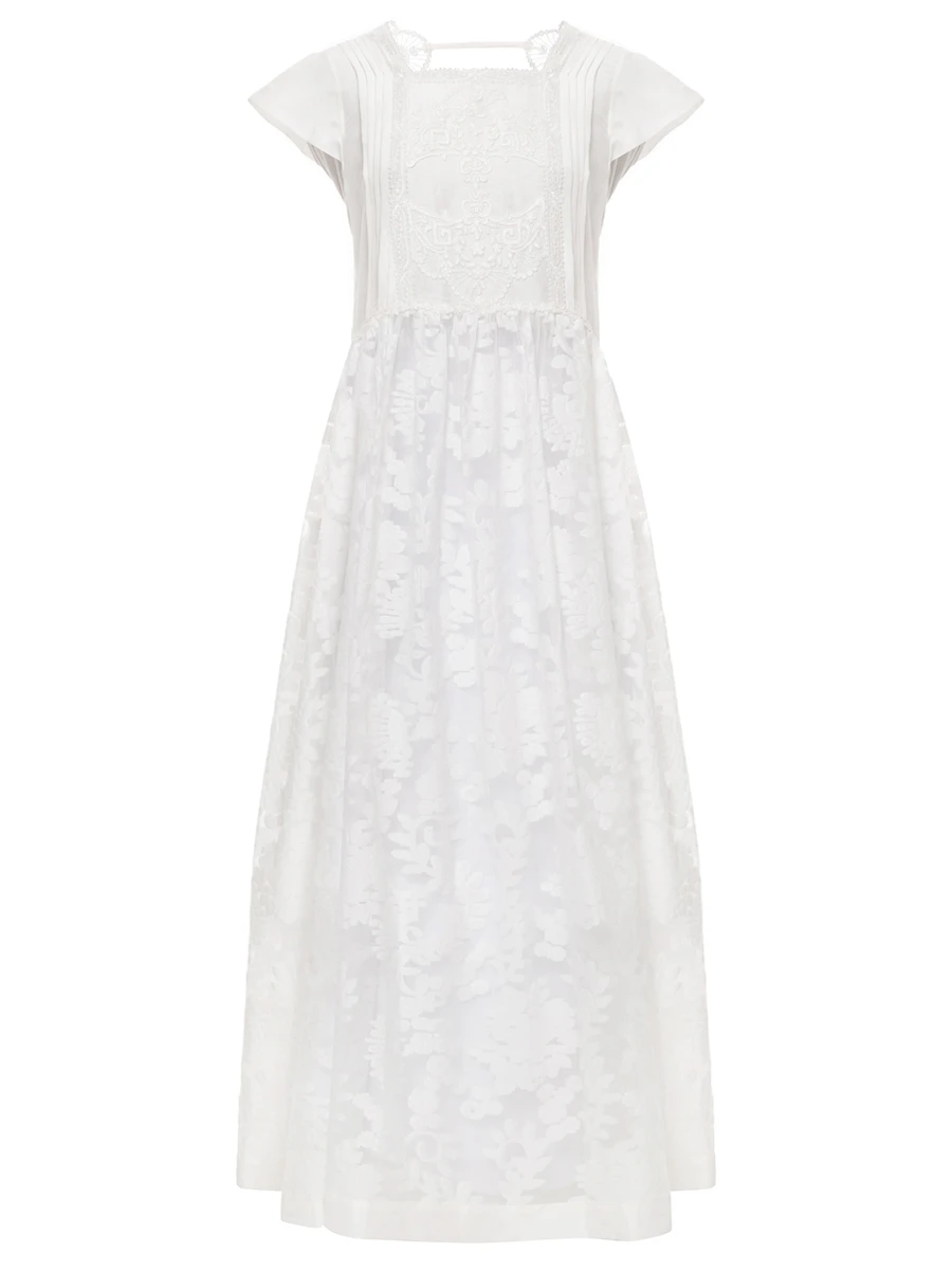 Платье с кружевом