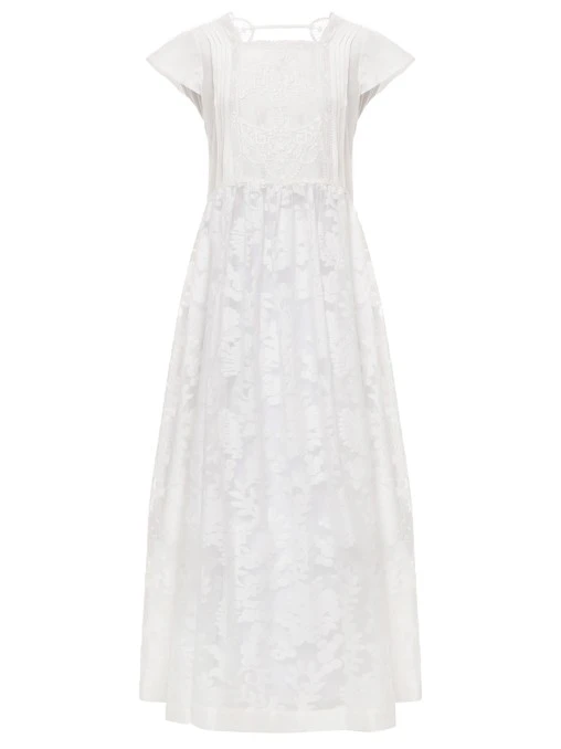 Платье с кружевом MAURIZIO