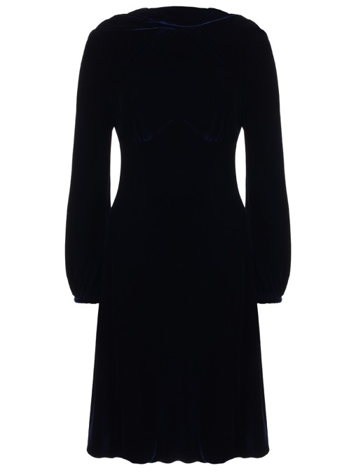 Платье однотонное ALEXANDER MCQUEEN