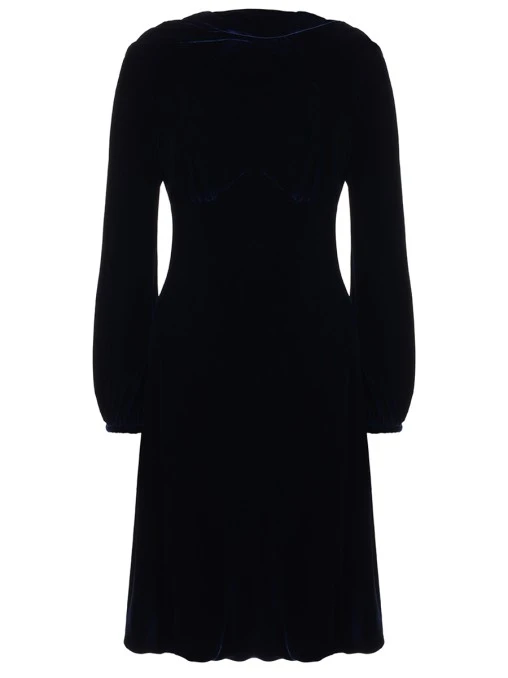Платье однотонное ALEXANDER MCQUEEN
