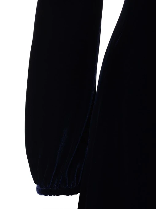 Платье однотонное ALEXANDER MCQUEEN