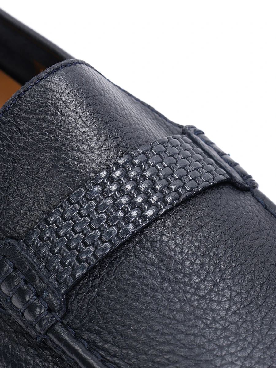 Мокасины кожаные